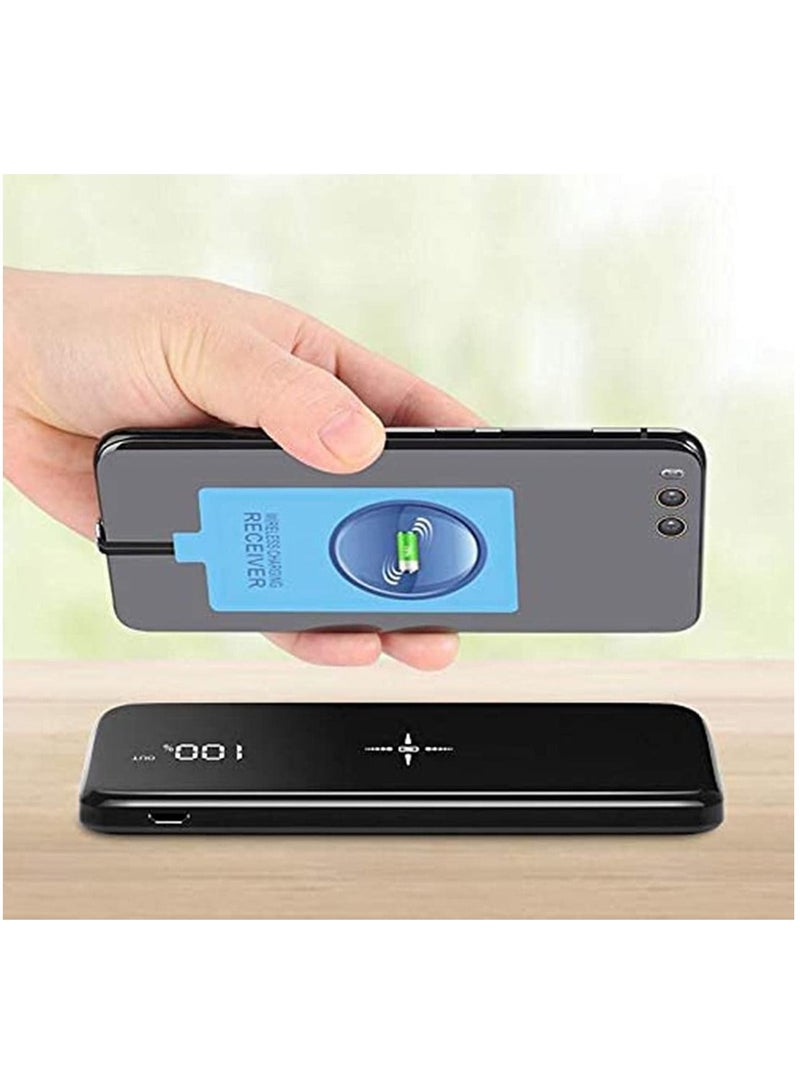 SYOSI Wireless Charging Receiver USB-C Qi Receiver Type C Wireless Charger Compatible with Fast Smart Microchip Technology for Samsung Galaxy A20 Fire Tablet Phones Chip Magic Tag - Image 2