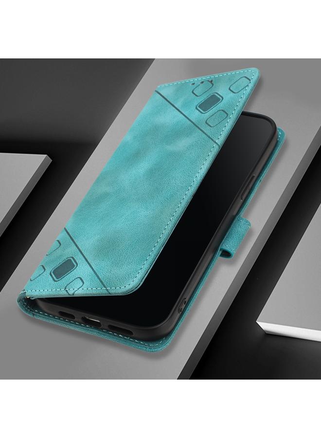 Zaboon Case For Doogee N55 Plus Skin-feel Embossed Leather Phone Case - Image 2