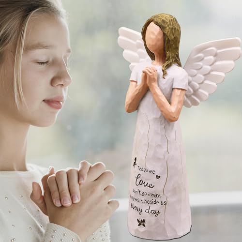 BORLESTA Sympathy Gifts for Loss of Loved One - Memorial Gifts, Bereavement Gift Idea, Miscarriage Gifts for Mothers, Bereavement Gifts, Grief Gifts for Women, Guardian Angel Figurines - Image 4