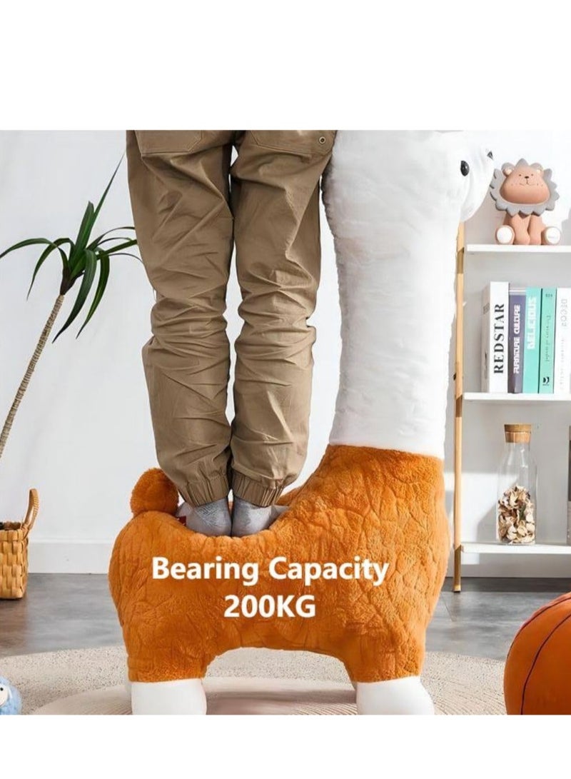 Cool Baby COOLBABY Giant Alpaca With Detachable Wheels Children's Riding Toy Load-Bearing 200KG Suitable For Children Of All Ages  - Image 4
