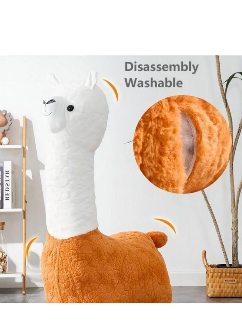 Cool Baby COOLBABY Giant Alpaca With Detachable Wheels Children's Riding Toy Load-Bearing 200KG Suitable For Children Of All Ages  - Image 3