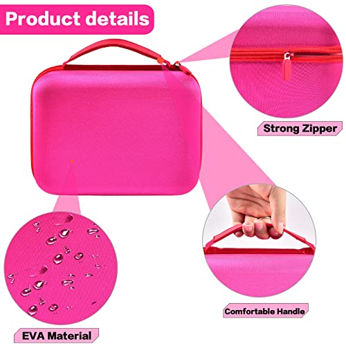 ALLPRIMO Case Comaptible with Toniebox 1/2 Audio Player Starter Set and for Tonies Figures Characters. Toy Story Storage Carrying Holder for Headphones, Charging Station and Accessories (Box Only) -Pink - Image 4