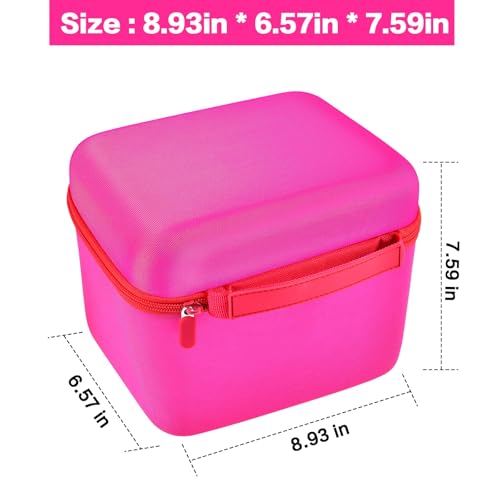 ALLPRIMO Case Comaptible with Toniebox 1/2 Audio Player Starter Set and for Tonies Figures Characters. Toy Story Storage Carrying Holder for Headphones, Charging Station and Accessories (Box Only) -Pink - Image 5