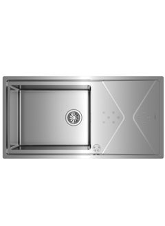 BROOKLYN 60 M-XP 1B 1D PLUS,Stainless Steel with 2-in-1 Installation (top or flush) and life time warranty