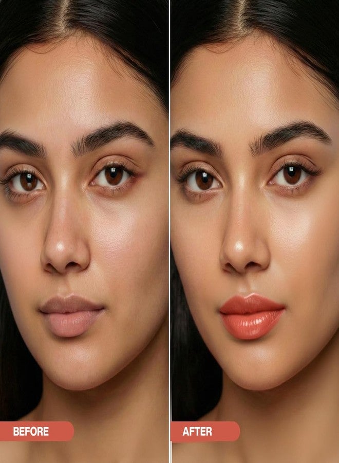 Focallure Watery Transferproof Lip Cream | Long Lasting Lightweight Liquid Lipstick | Smudge-Proof, Non-Sticky, Matte & Hydrating Lip Color | Comfortable, Waterproof, Kiss-Proof Lip Makeup | PK01 Berry Nude| 1.8gm - Image 4
