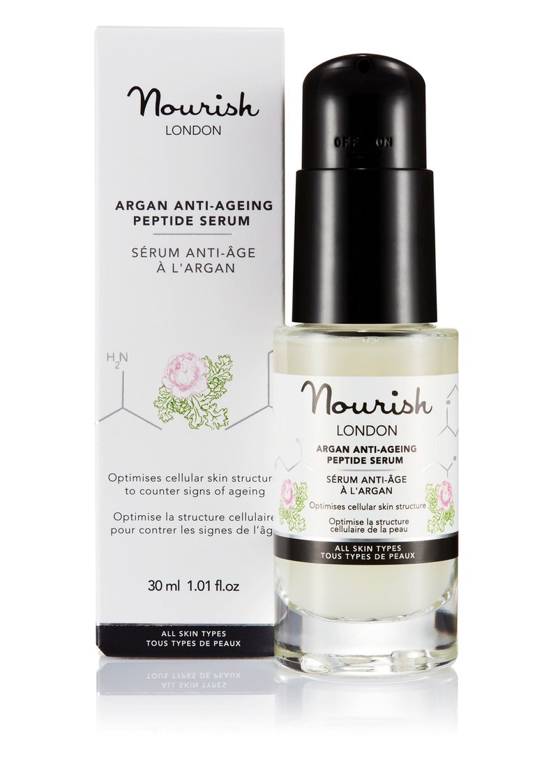Nourish London - Argan Anti-Ageing Peptide Serum - Image 1