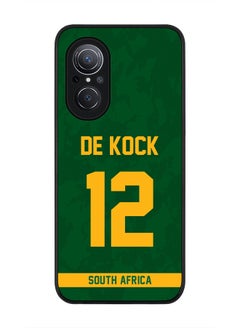 Stylizedd Rugged Black Edge Case for Huawei Nova 9 SE , Slim fit Soft Case Flexible Rubber Edges Thin Cover - Player Name - David Miller, Jersey Number- 10  - Image 1