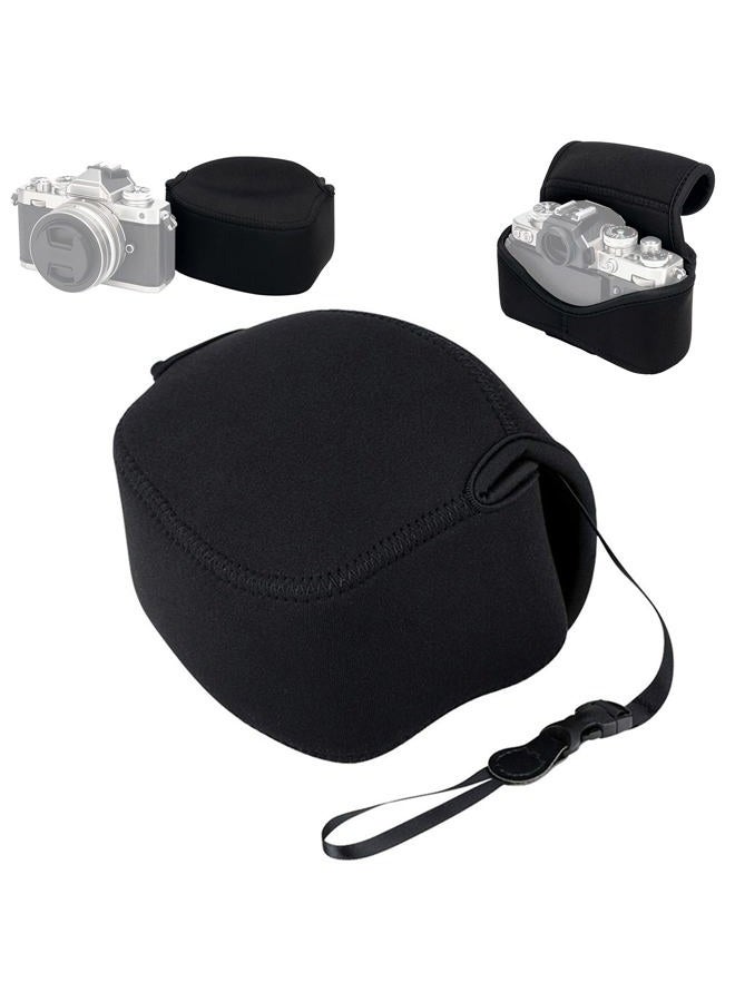 JJC Compact Case Pouch for Sony A6700, ZV-E10 II, ZV-E1 & Zfc + DX 16-50, R100 R50 & RF-S 18-45 / RF 50mm F1.8 - Image 1