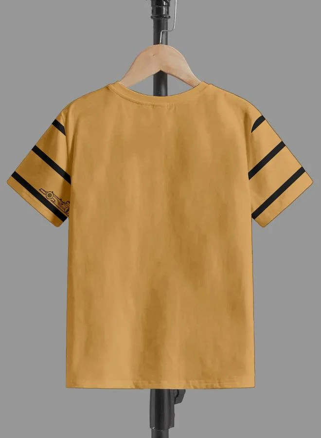 كوديز تيشيرت أطفال بيج بطبعة سيارة سباق