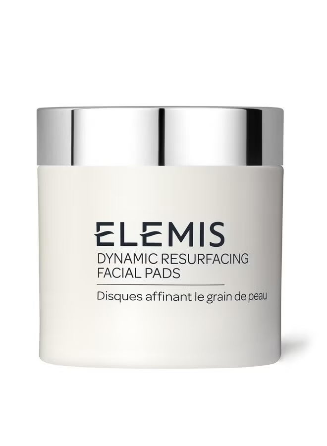 Elemis Dynamic Resurfacing Pads, Exfoliating Pads, Toner Pads, Chemical Exfoliant Face Toner, Lactic Acid Peel, Facial Cleansing Pads, Chemical Peel for Face - Image 1