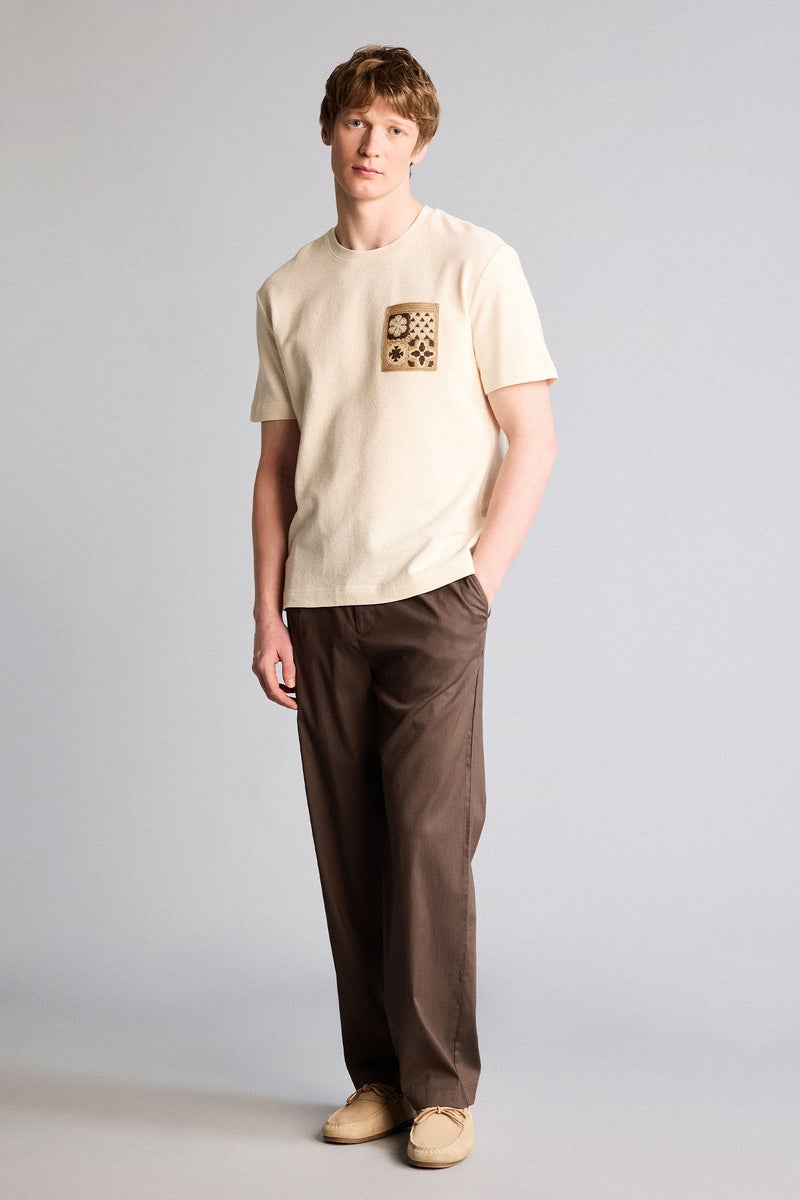 DeFacto Brown Man Straight Fit Trousers Casual - Image 2