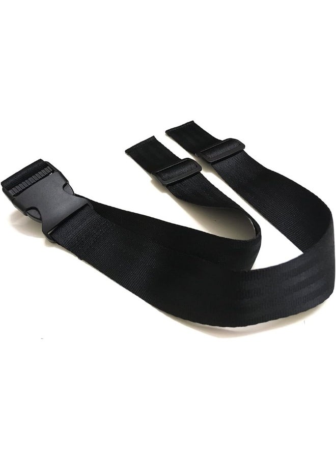 ZARPMA ZARPMA Baby 2 Point High Chair Security Straps, Replacement Harness Straps Belt for Child Kid Infant Safety Strap for Pushchair HighChair Child Chair, Stroller (1M Length)  - Image 1