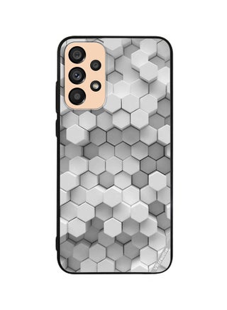 Protective Case Cover For Samsung Galaxy A33 5G 3D Gray White Honeycombs Brick Wall Stairway Decoration Design Multicolour - pzsku/ZC15E21522C493F69EE53Z/45/_/1666871818/d7e2d9e3-3af4-4598-a930-2fc880ba7c90