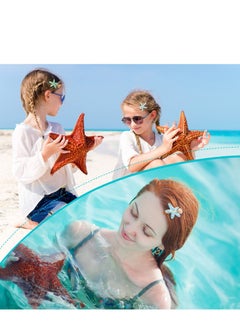 Excefore 6 Pcs Mermaid Costume Accessories Sea Star Starfish Hairbands Hair and Necklace Clip  - Image 4