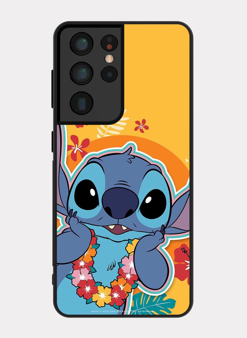 PXLAAT Samsung Galaxy S21 Ultra case cover Lilo And Stitch - Image 1