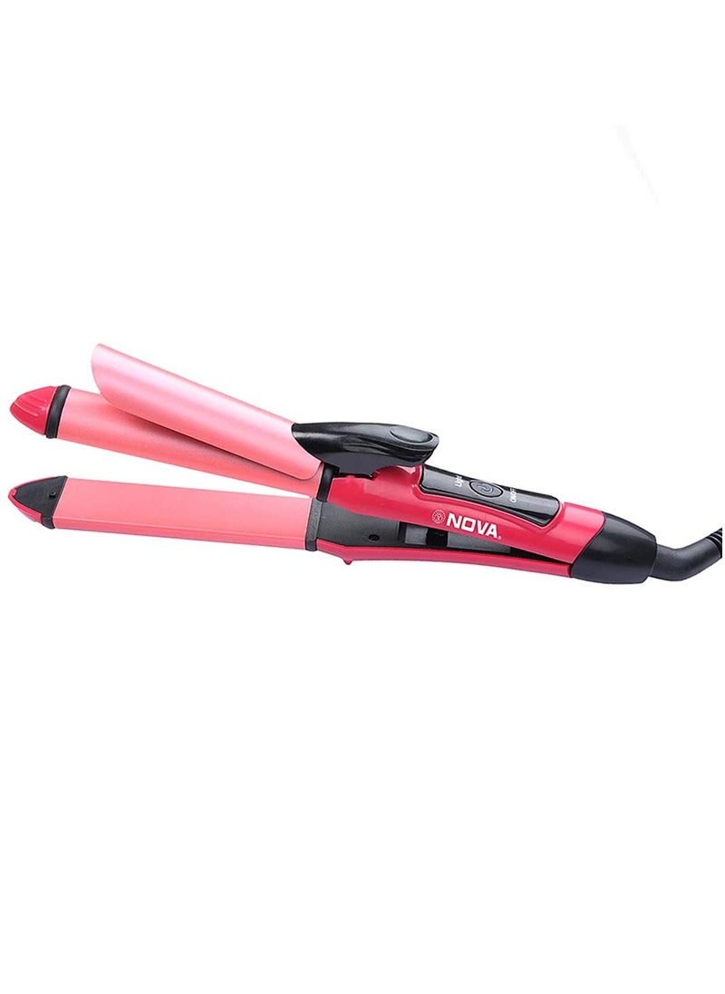 NOVA - Nova 2 In 1 Hair Curler And Hair Straightener - Image 1