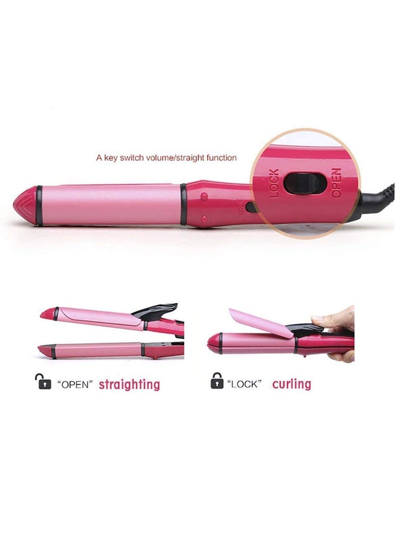 NOVA - Nova 2 In 1 Hair Curler And Hair Straightener - Image 1