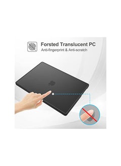 Procases MacBook Pro 14.2/14 Inch Case 2023/2021 Release A2779 / A2442 with M2 M1 Pro/Max Chip, Matte Frosted Translucent Hard Shell Slim Cases Shockproof Protective Cover for MacBook Pro -Black  - Image 5