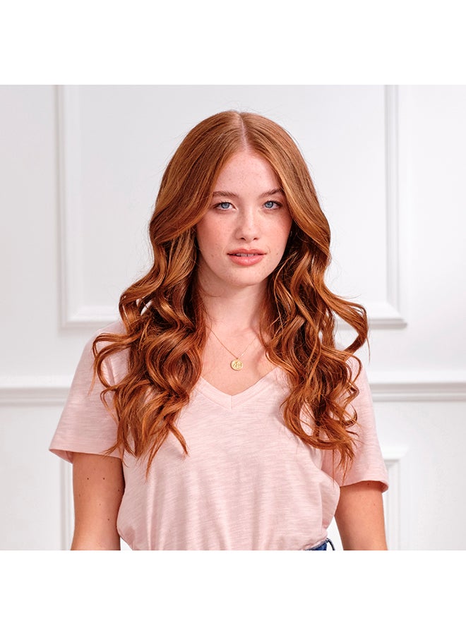 BaByliss Hair Curling Iron Extensive Wide Reach 32mm Curling Tong Barrel  Ultra-Fast Heat With Led And 6 Temperature Setting 160°C-210°C 2.5m Ceramics Swivel Cord Rose Quartz - Image 5