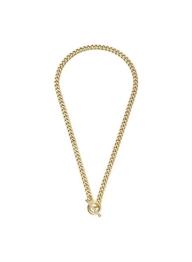 FOSSIL JF04956710 Base Metal Jewelry with Cubic Zirconia