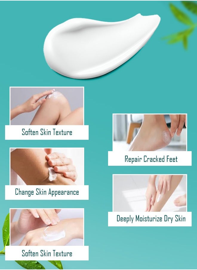 NIKITA.VIVI 150g 42% Urea Cream Salicylic Acid Cream for Cracked Feet Hands Callus Remover Hand Cream Foot Cream for Cracked Foot Heels Elbows Nails Knees Skin Moisturizer Urea Lotion with Maximum Strength  - Image 3