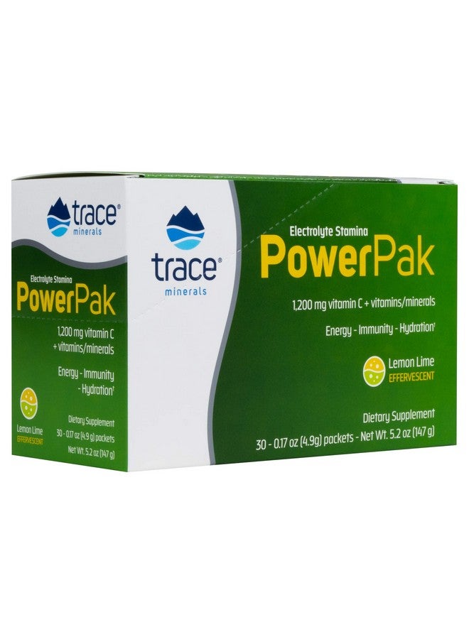Trace Minerals Research Trace Minerals ; Electrolyte Stamina Power Pak ; 1200 Mg Vitamin C ; Nongmo ; Lemon Lime Orange Blast And Acai Berry ; 30 Packets Variety (Pack Of 3)  - Image 4