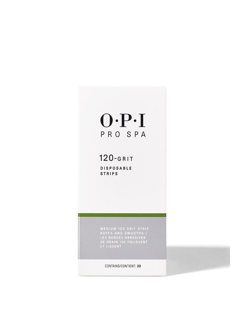 OPI شرائط برو سبا القابلة للتخلص منها 120 حبيبة