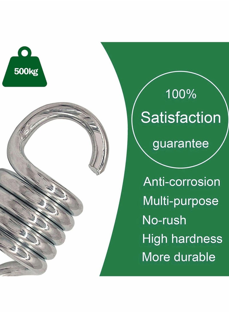 Excefore Porch Swing Spring, Heavy Duty Hammock-Chair Spring 500kg Weight Capacity Ceiling Mount  - Image 3