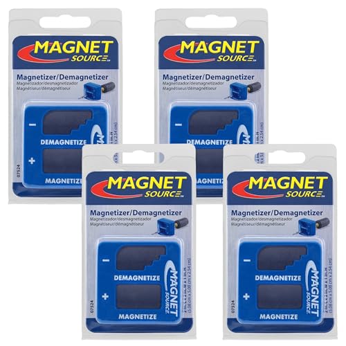 Master Magnetics Screwdriver Magnetizer-Demagnetizer - Blue, Pack of 4, 07524X4 - Image 4