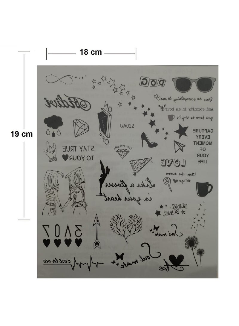 تاتؤ مؤقت بأشكال مختلفة وجذابة - Image 2