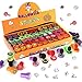 Childom Halloween Stamps for Kids50 Pcs Halloween Decorations Stamps Goodie Bag FillersParty Toys Bulk for Treat Bags Party Favors for KidsHoliday Supplies Favors for Goody BagCandy Bags Classroom Prize - Image 3