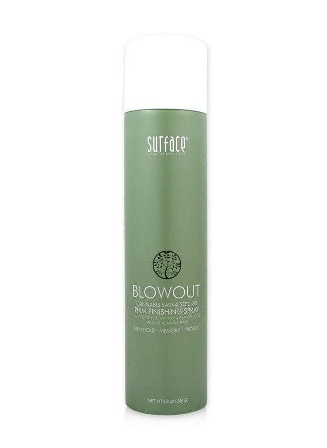 Surface Hair Blowout Firm Hair Spray For Women And Men 8.8Oz Heat Protecting Volumizing Lychee And Maracuja Oil Premium Blowout Hair Products For Styling  - Image 2