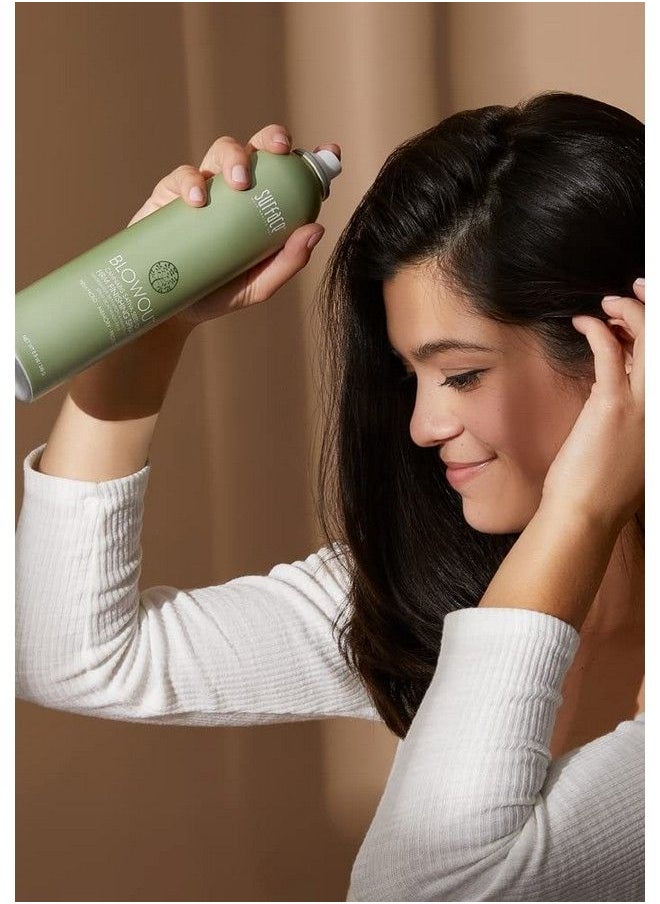 Surface Hair Blowout Firm Hair Spray For Women And Men 8.8Oz Heat Protecting Volumizing Lychee And Maracuja Oil Premium Blowout Hair Products For Styling  - Image 4