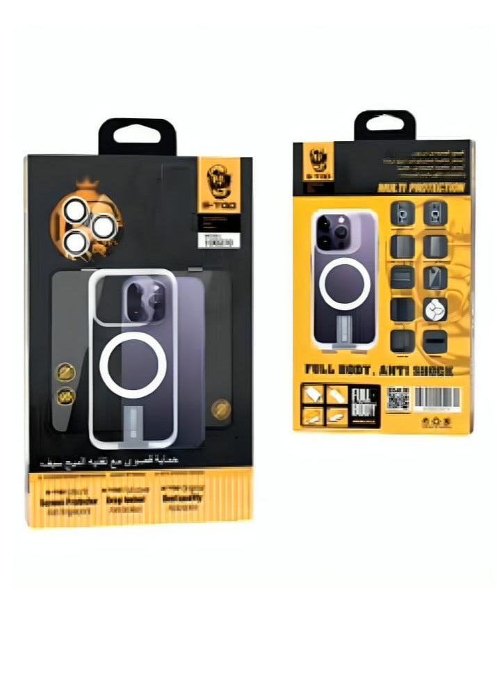 اس-توب باقة الحماية المتكاملة 10 في 1 لهاتف آيفون 15 برو ماكس - Image 2