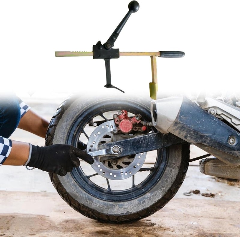 أداة إزالة العجلة لحامل قابل للتعديل لتغيير إطارات الدراجات النارية - Image 4