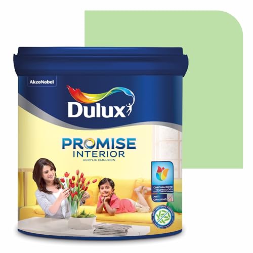 Dulux Promise Interior Emulsion Paint (1L, Window Garden) | Wall paint with Chroma Brite Technology for brighter longer-lasting colors | Rich finish | Anti-chalk | Water-based | 3-year warranty - Image 1