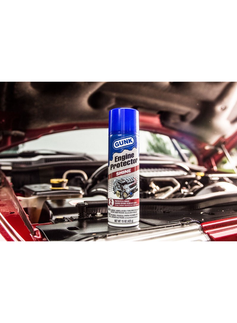 Gunk Engine Protector Shine Protects & Shines Makes Future Clean Up Easier 425g - Image 5