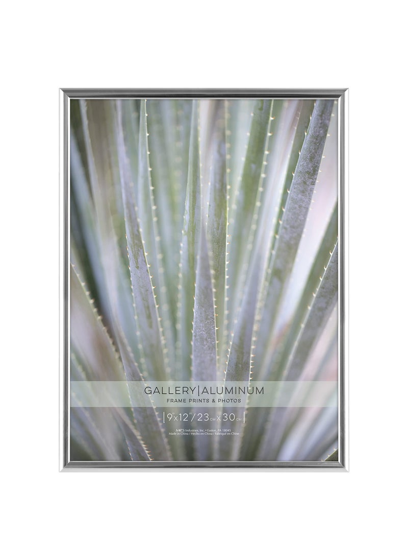 MCS MCS 9x12 Inch Gallery Aluminum Frame  Silver (44921) 