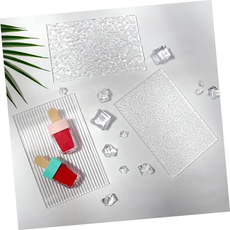 Professional 10x15x0.5cm Thick Reflective Acrylic Sheet Texture Photography Backdrop Prop - Image 3