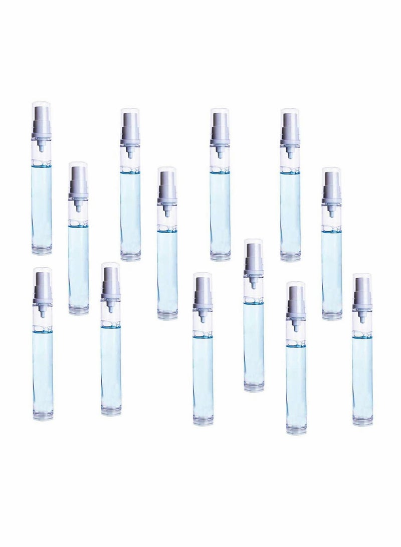 KASTWAVE Refillable Portable Atomizer Plastic Bottle for Travel Party Cosmetic Makeup Tool 30 Pieces (Clear, 3ml) - Image 1