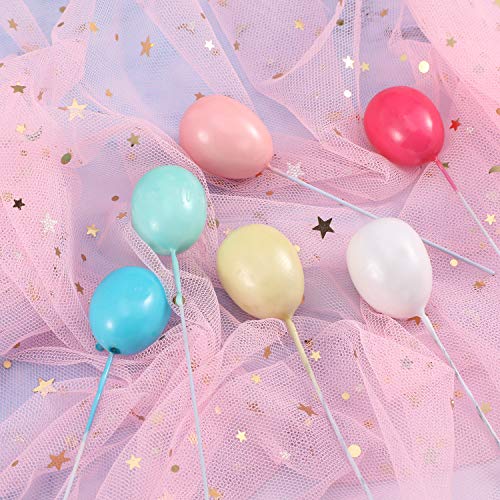 Zonon 15 Pieces Rainbow Cake Decorations Rainbow Cake Toppers for Birthday Decorations Wedding Party Favors Supplies - Image 4