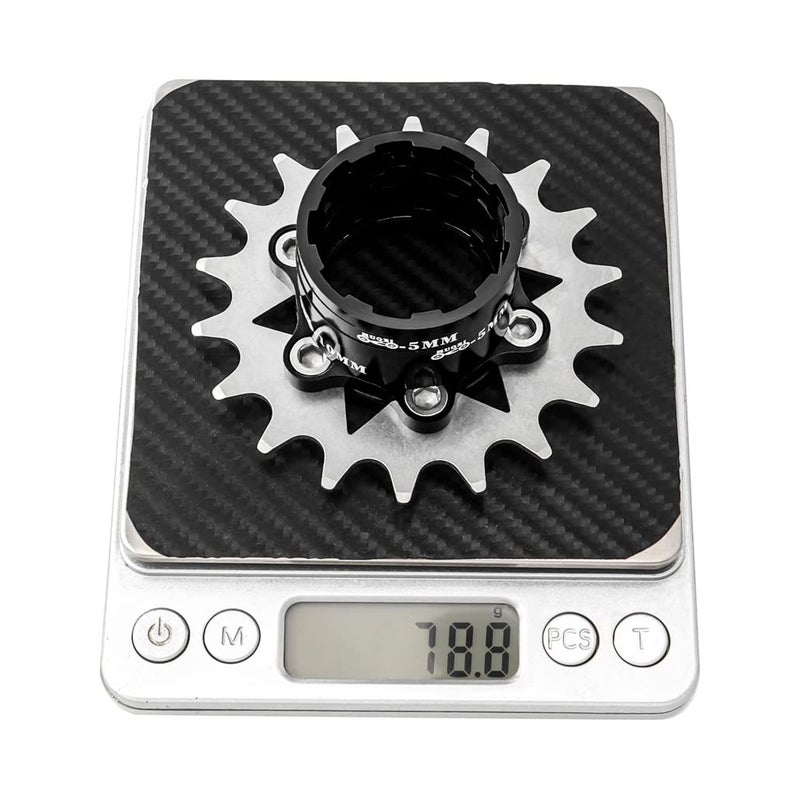 Bibike Single Speed Conversion Kit 13T/14T/15T/16T/17T/18T/20T/22T Single Speed Cassette & Spacers - Image 2