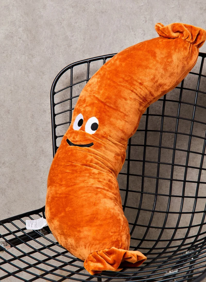 Typo Silly Sausage Get Cushy Cushion