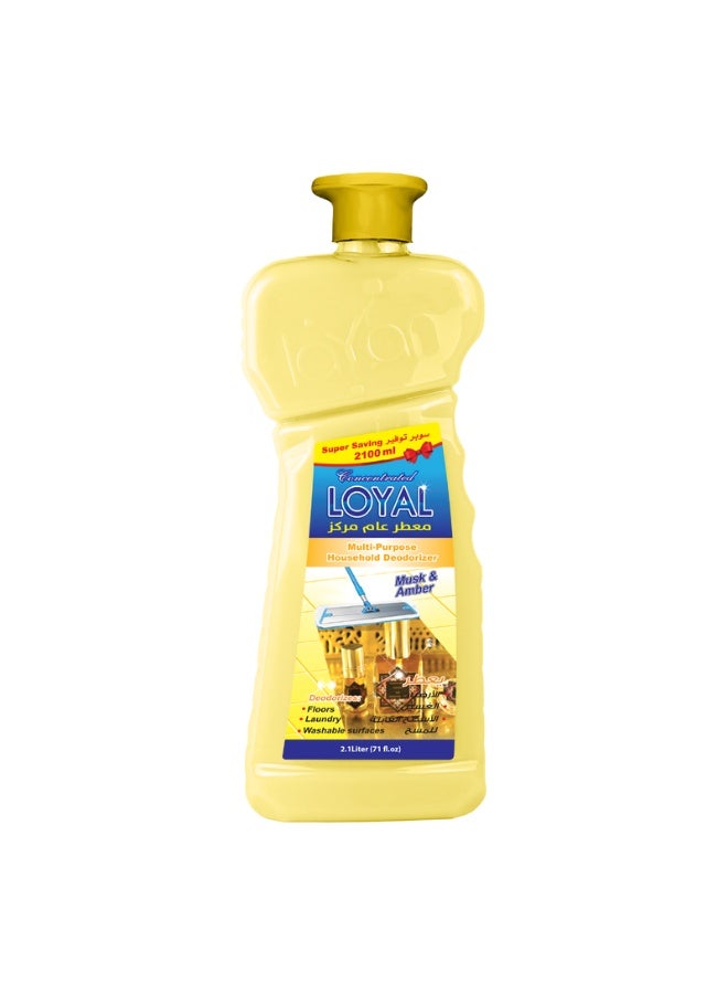 loyal Multi-Purpose Household Deodorizer Musk & Amber 2.1 Liter - Image 1