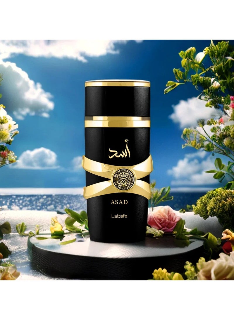 Lattafa Asad for Men by Lattafa Eau de Parfum 100ml - Image 2