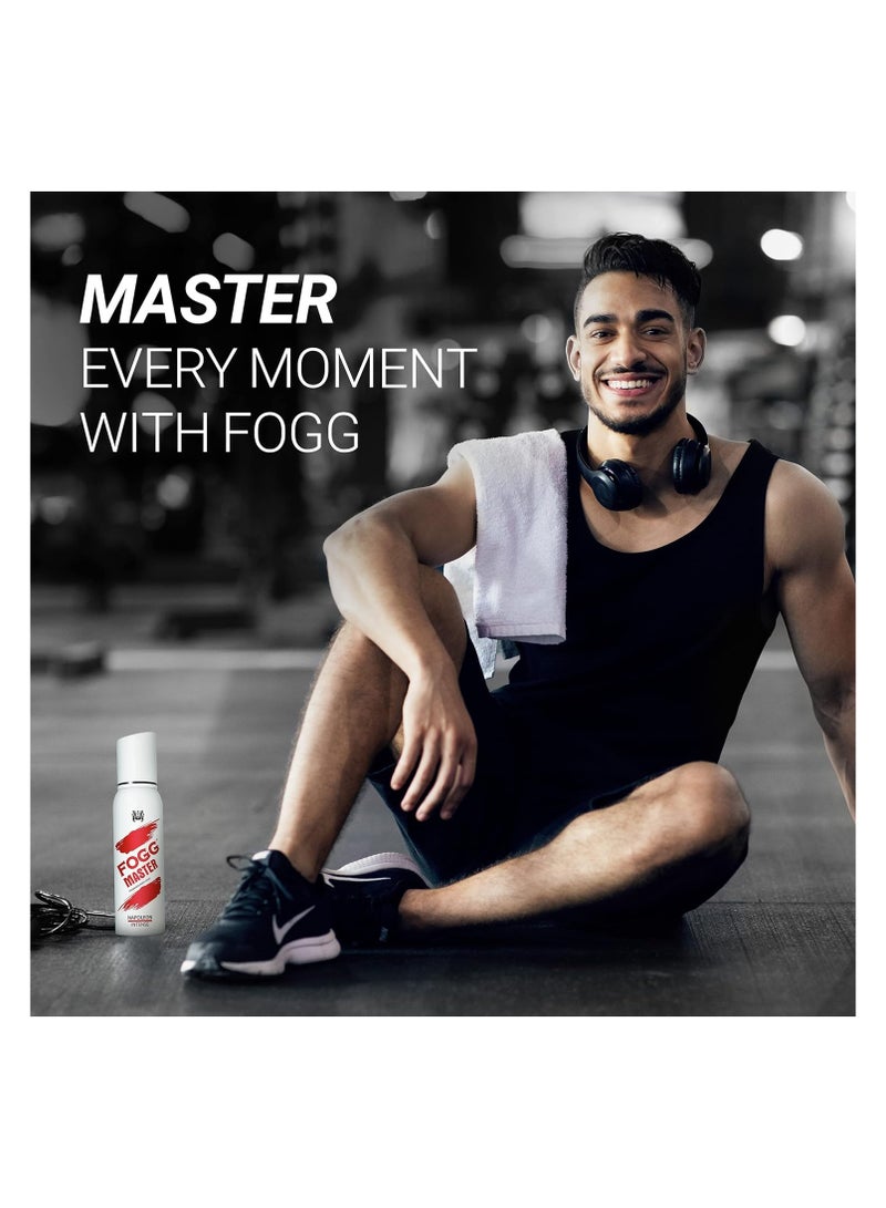 فوج مزيل العرق ماستر نابوليون انتنس نو غاز للرجال، بخاخ عطري يدوم طويلاً، 120 مل - Image 4