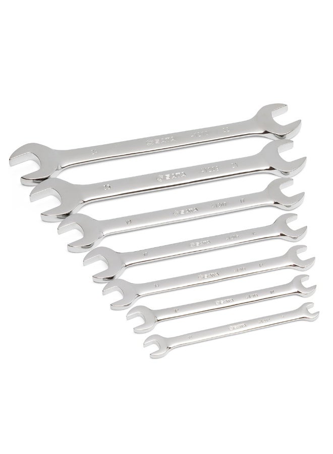 SATA GL09071 7-Piece Metric Double Open End Wrench Set - Image 2