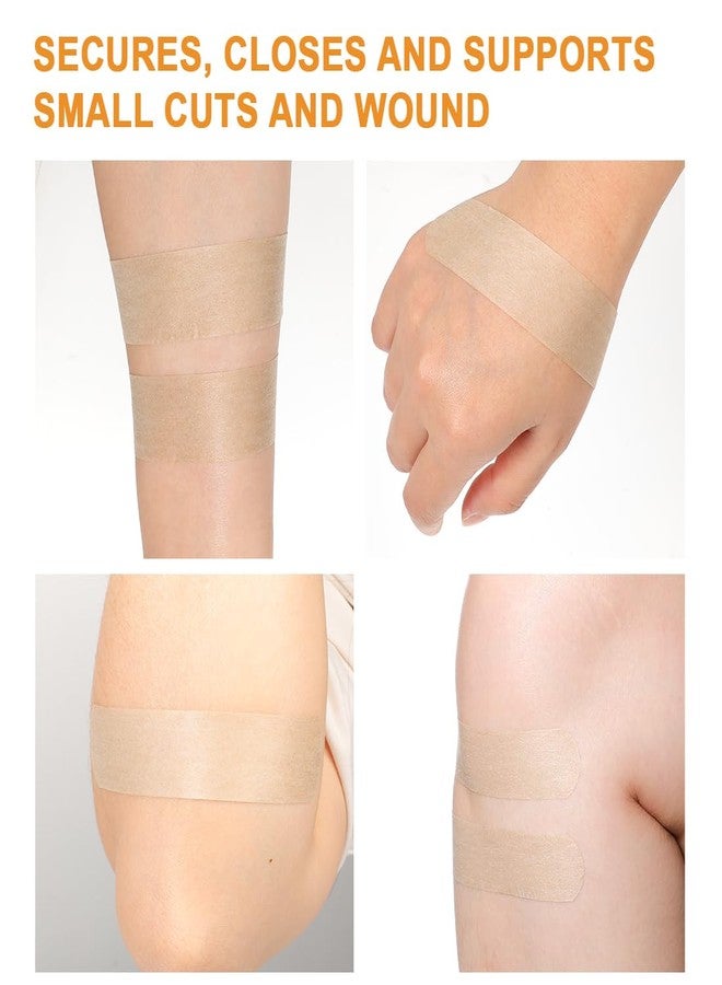ILSSLI Skin Wound Closure Strips Breathable Sterilie Wounds Closure Bandage 30 Plasters 21x100mm Stitch Free Laceration Repair Tape - Image 5