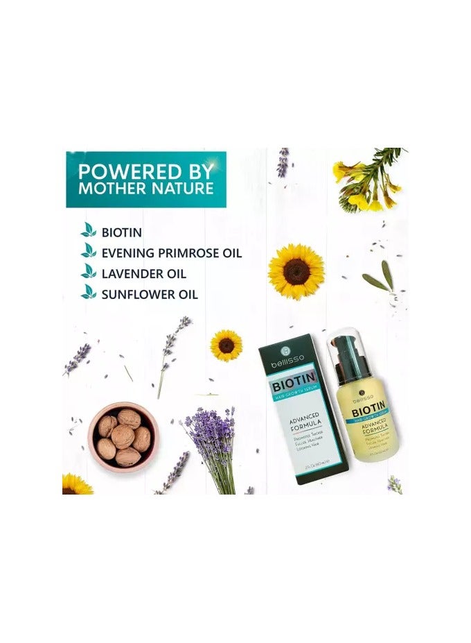 Bellisso Biotin Serum for Hair Growth Advanced Formula 60ml - Image 2