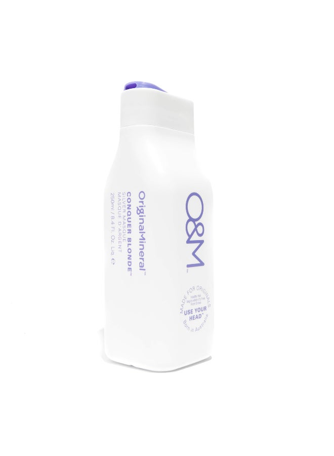 OM Conquer Blonde Silver Masque 84 FlOz250ml - Image 4
